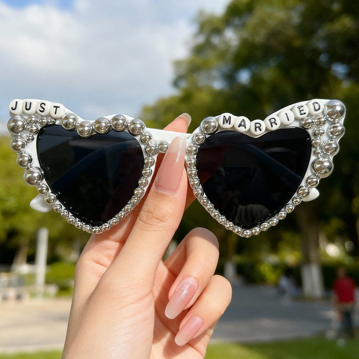 Decorative Heart-Shaped Party Sunglasses Stornfield