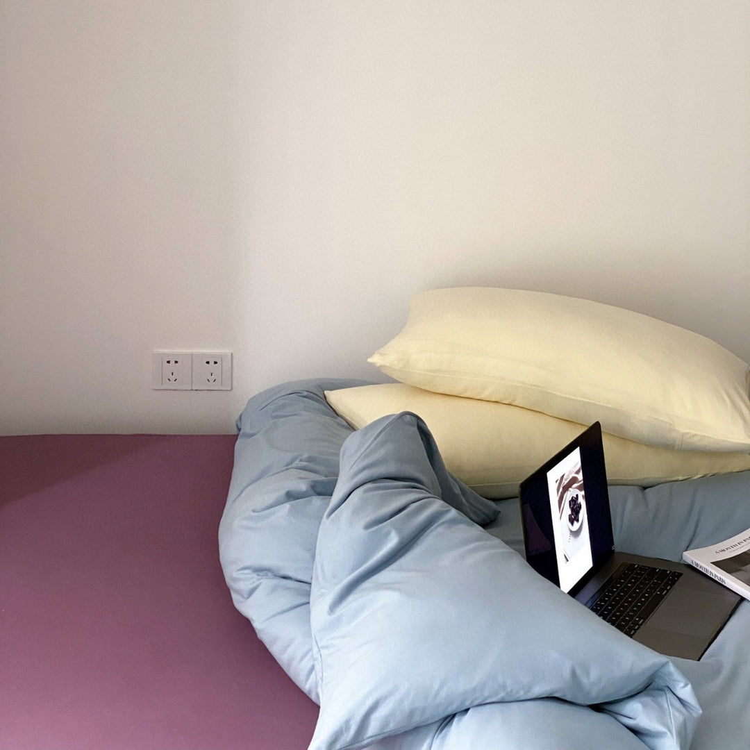 Deep-Pocket Stretch Jersey Fitted Sheet