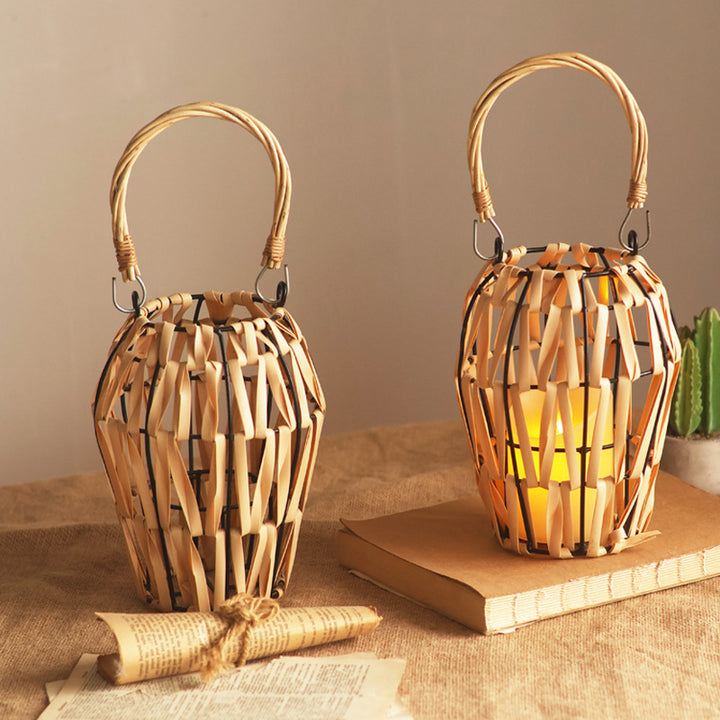 Handmade Basket Lamp Stornfield