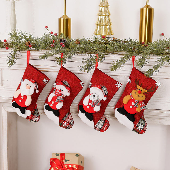 Christmas stocking with reindeer design Stornfield