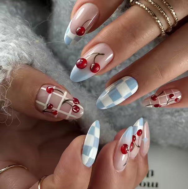 Artistic Cherry Nail Art Stornfield