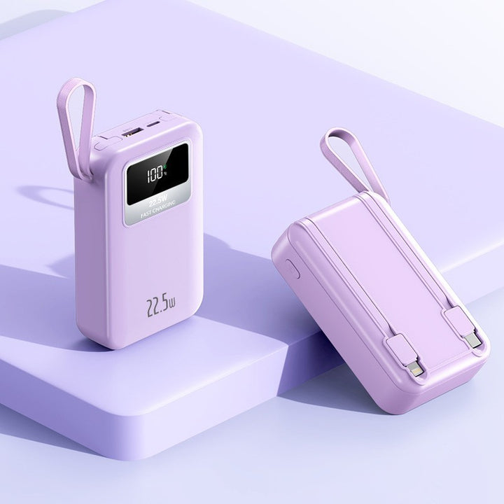 Portable power bank with intelligent fast charging function and LED display Stornfield