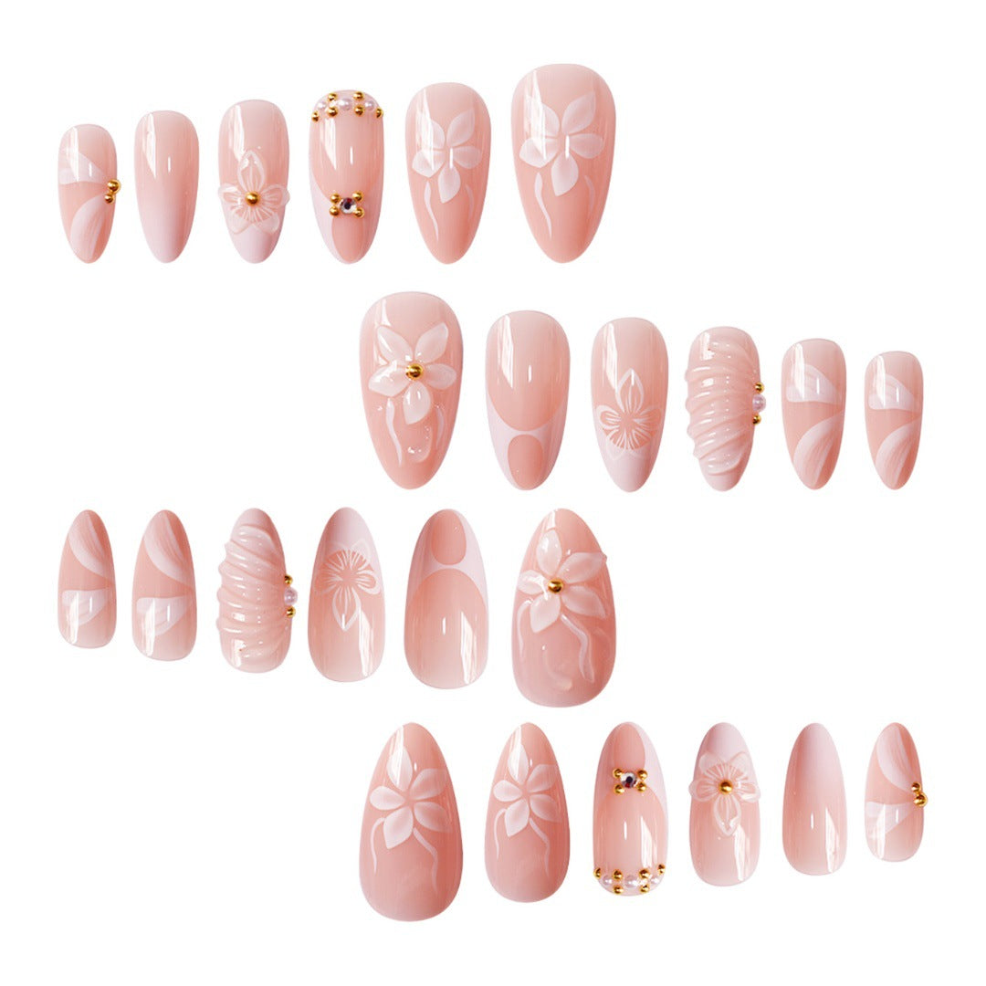Decorative Floral Press-On Nail Extensions Stornfield 1787913948
