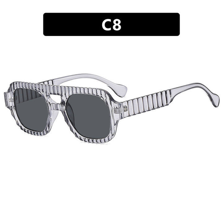 Women's geometric sunglasses with sophisticated structural design Stornfield