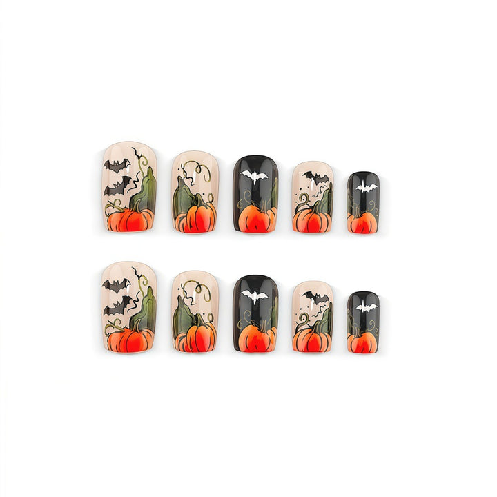 Artificial nail set with Halloween motif Stornfield
