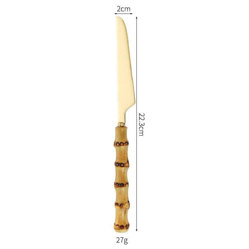 Bamboo Handle Salad Fork Stornfield
