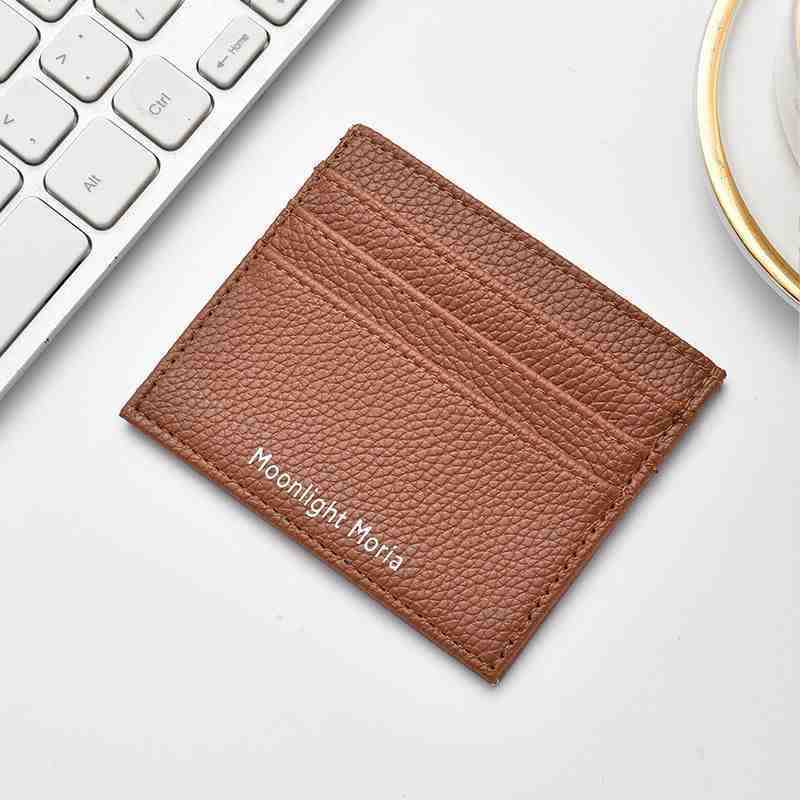 Minimalist Leather Card Holder