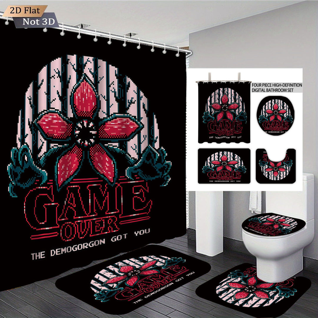Stranger Things Adventure-Themed Digital Bathroom Set Stornfield