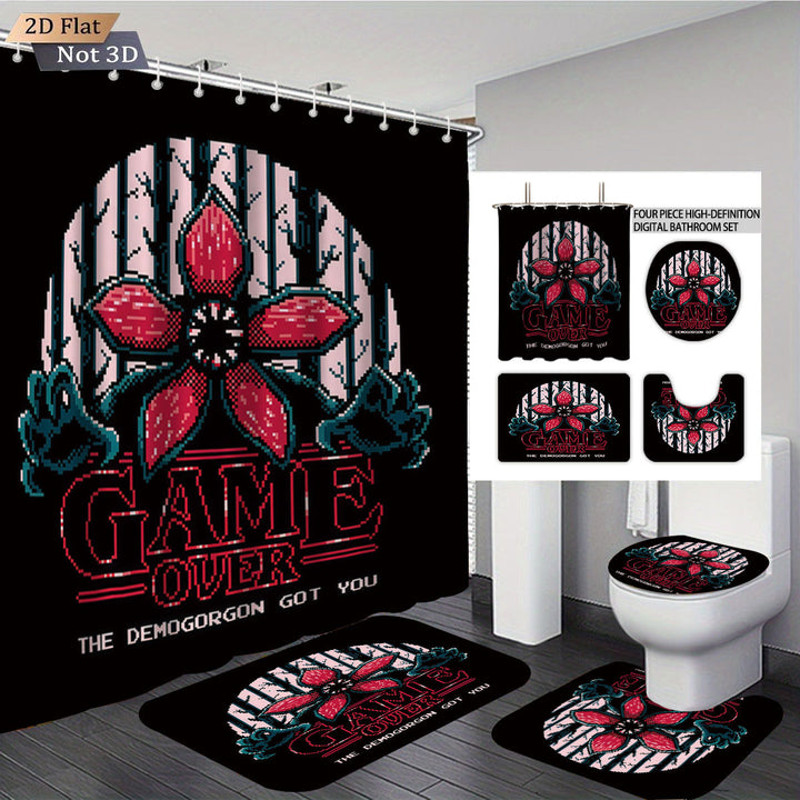 Stranger Things Adventure-Themed Digital Bathroom Set Stornfield