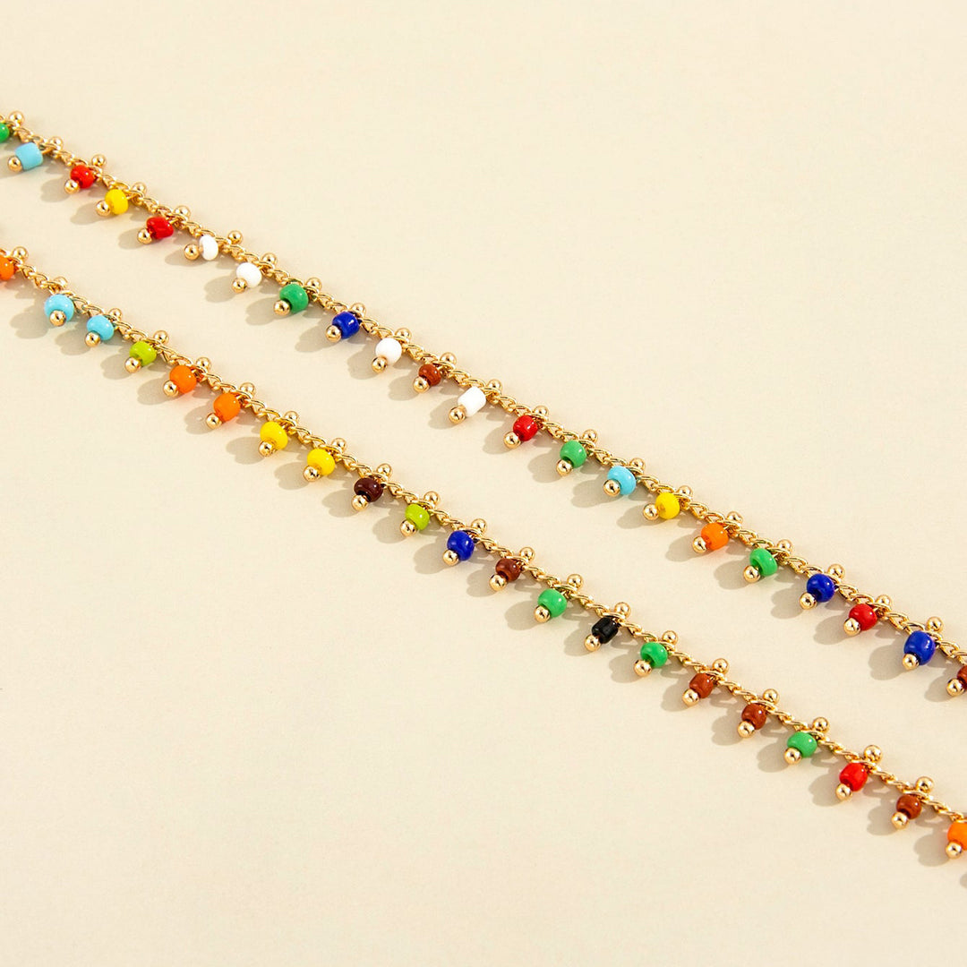 Colorful Beaded Anklet Stornfield