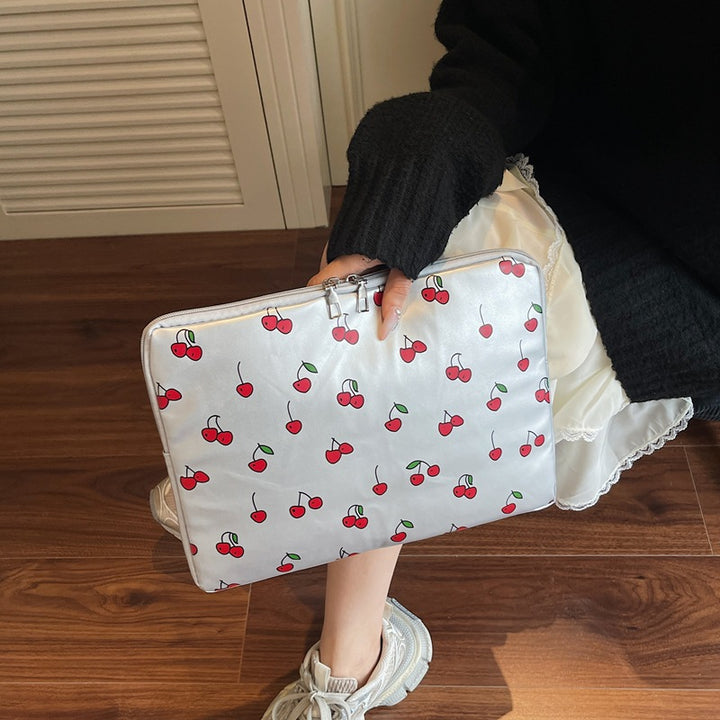 Playful Cherry Print Laptop Sleeve Stornfield
