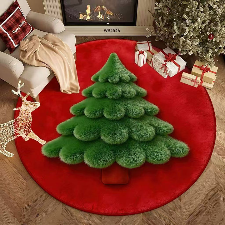 Festive Christmas-Themed Area Rug Stornfield