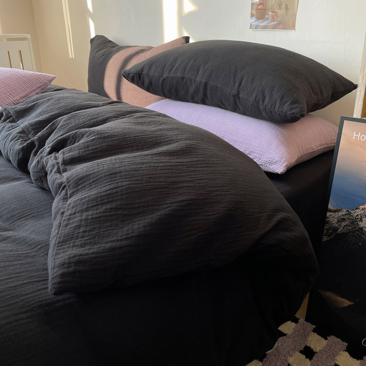 Ultra Soft Textured Duvet Cover Set