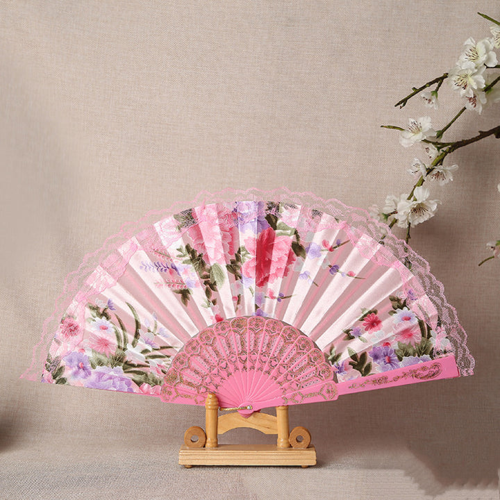 Women elegant handmade fan Stornfield
