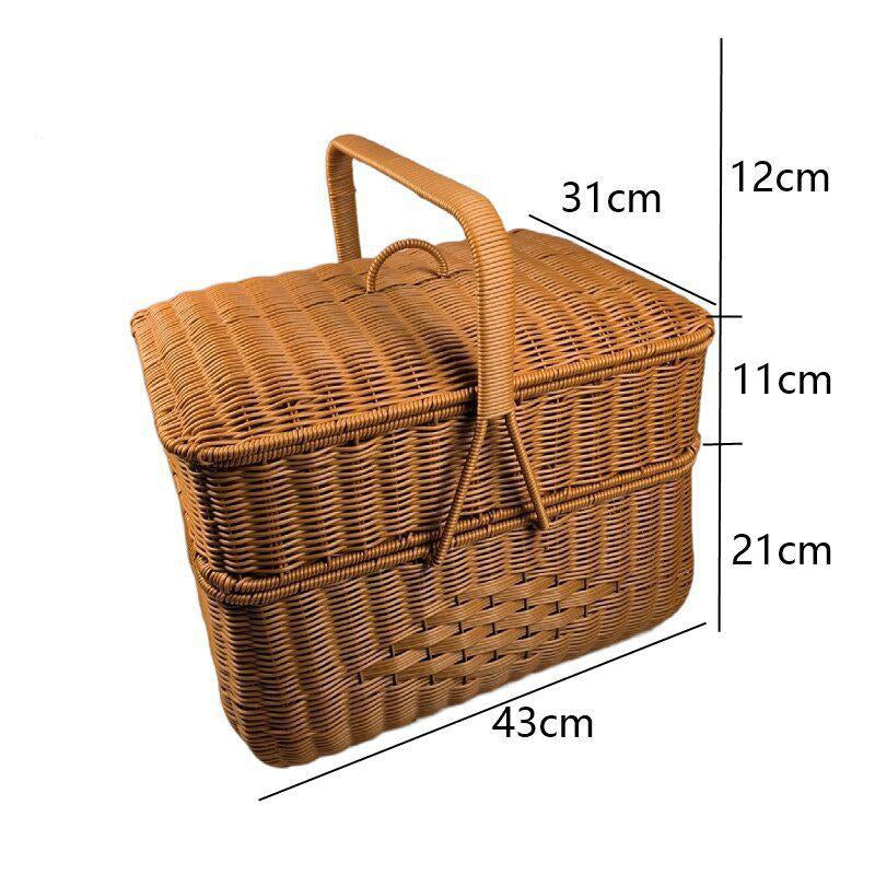 Handwoven Decorative Storage Basket Stornfield