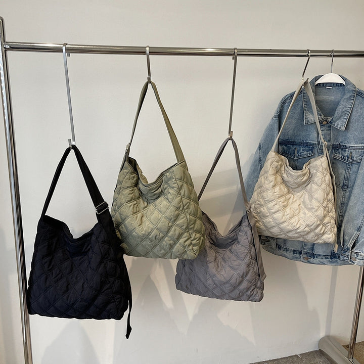 Quilted Soft Fabric Shoulder Bag Stornfield