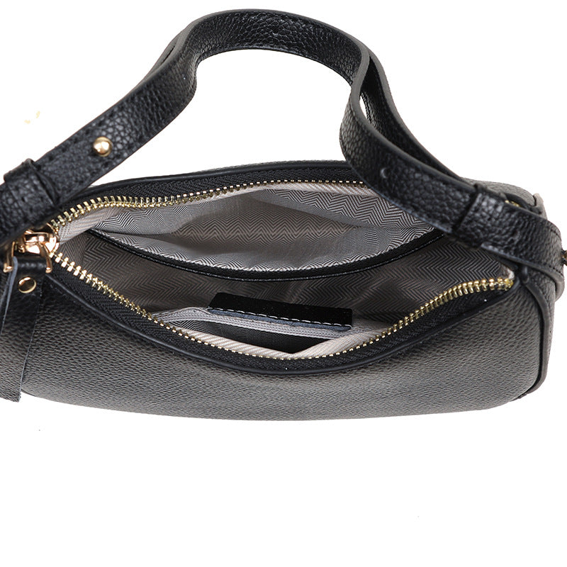 Stylish Pebbled Leather Hobo Bag Stornfield
