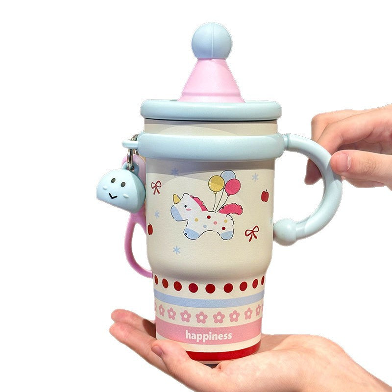 Women's playful drinking cups with integrated silicone lid Stornfield