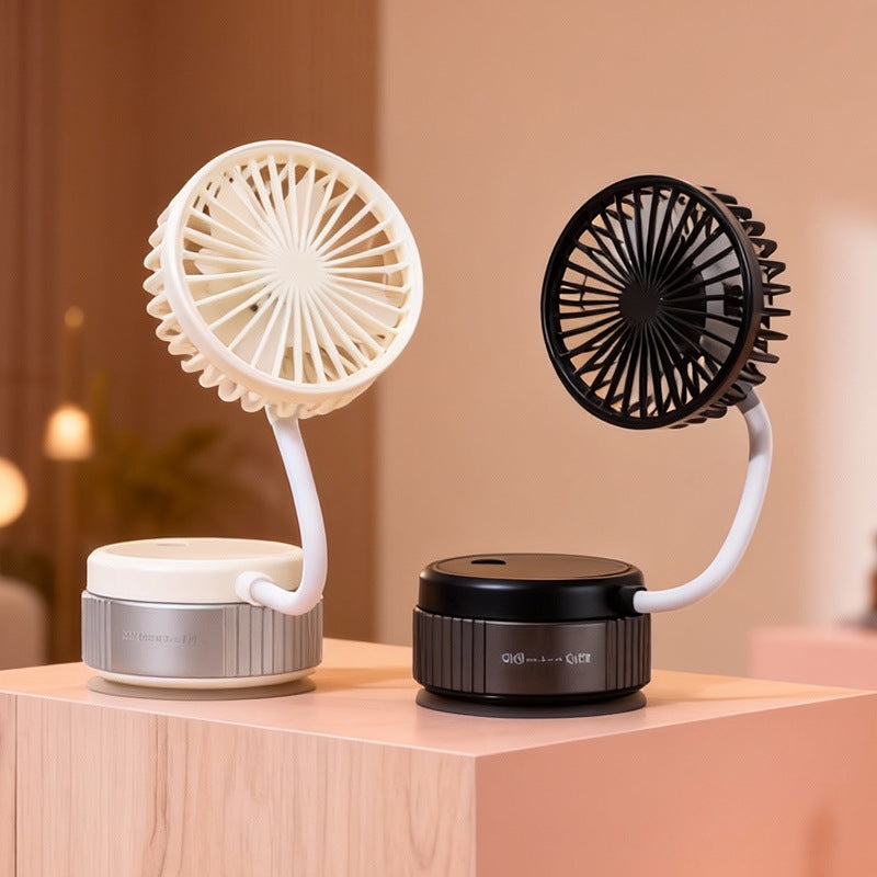Ladies Portable Handheld Fan with Flexibly Adjustable Tilt Mechanism Stornfield