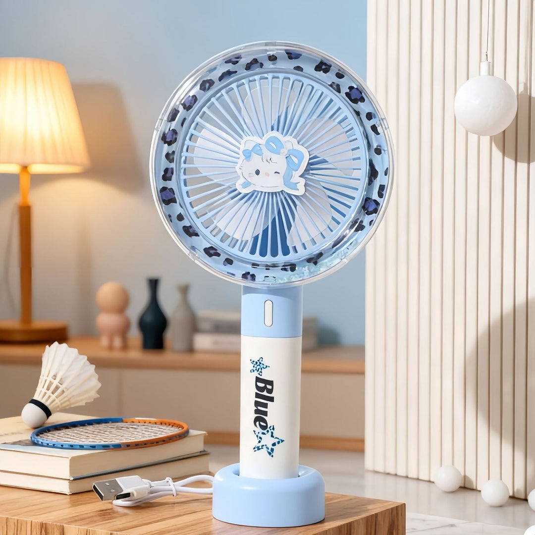 Women Portable Mini Air Cooler with USB Connection and Stepless Speed Control Stornfield