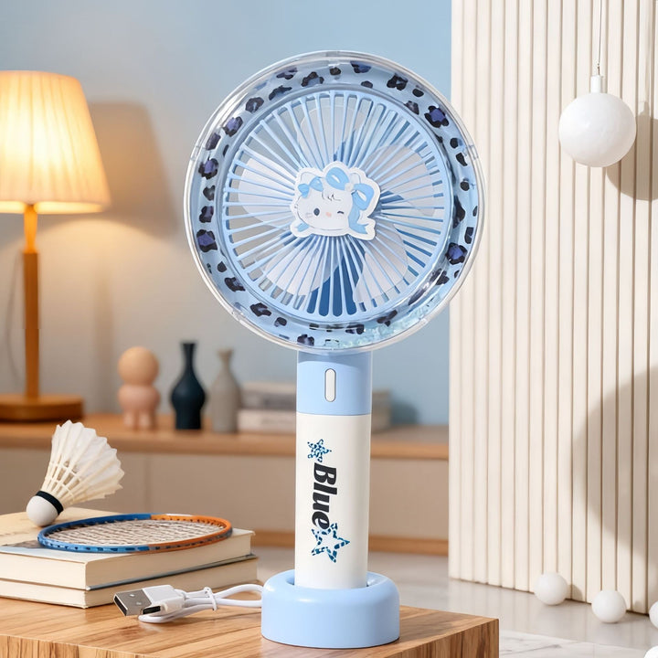 Women Portable Mini Air Cooler with USB Connection and Stepless Speed Control Stornfield