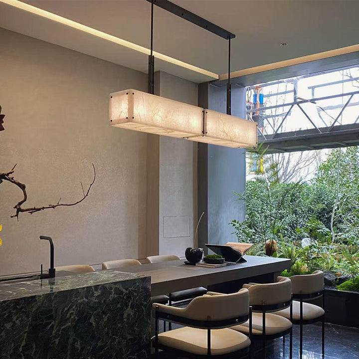 Elegant Marble Pendant Light
