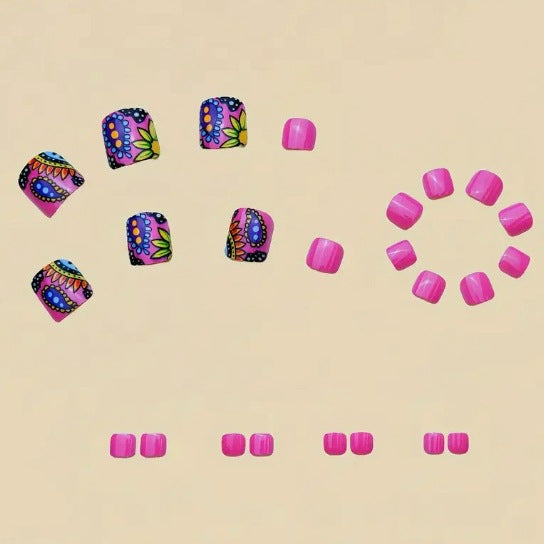 Decorative Pedicure Nail Art Enhancements Stornfield