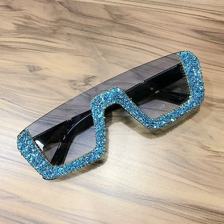 Ladies elegant glitter sunglasses with striking frame Stornfield