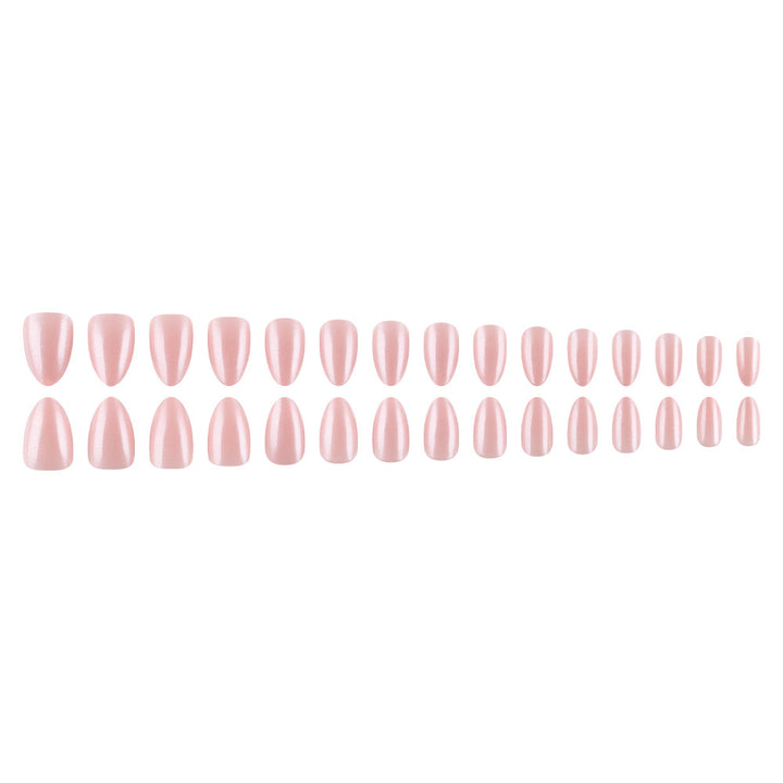 Elegant Almond-Shaped Press-On Nails Stornfield