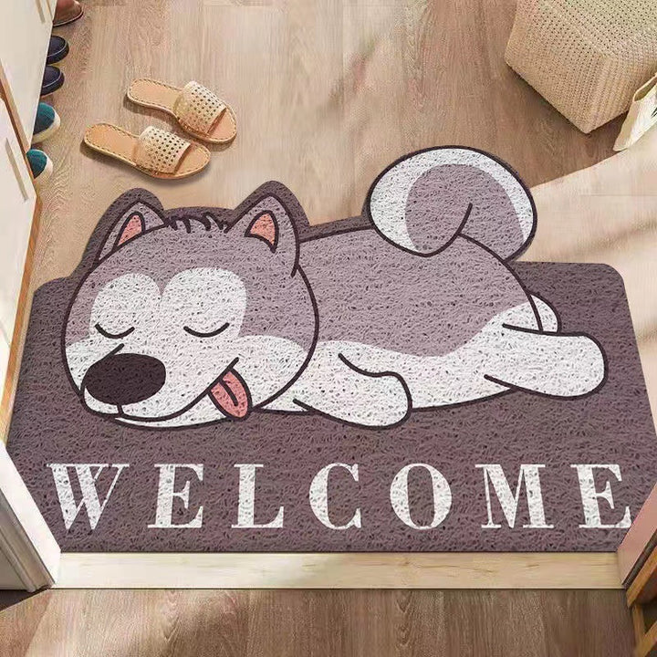 Cat-Themed Decorative Floor Mat for Home
