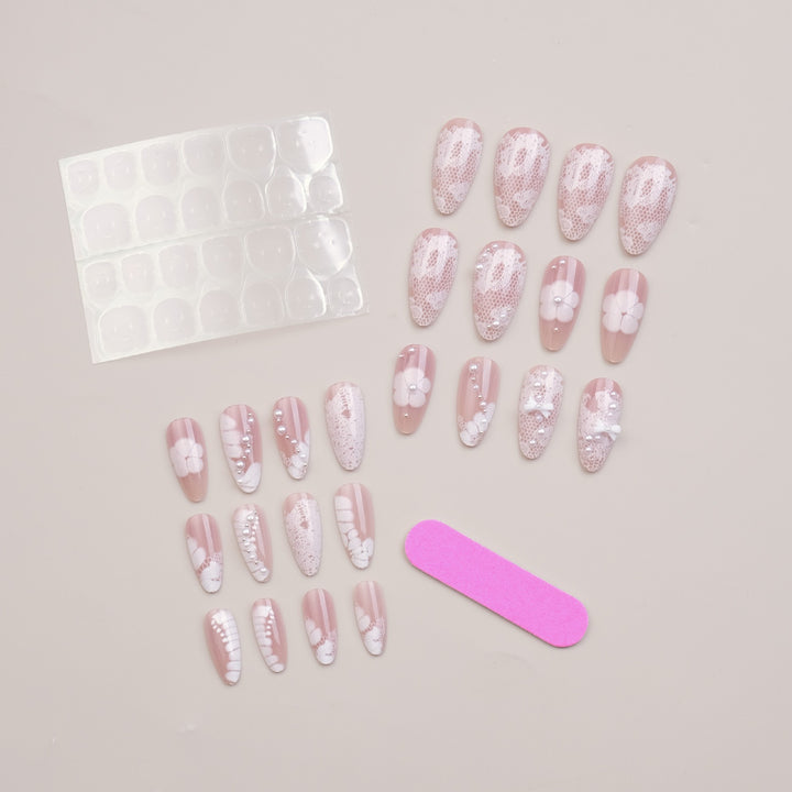Elegant 3D Decorative Nail Enhancements Stornfield