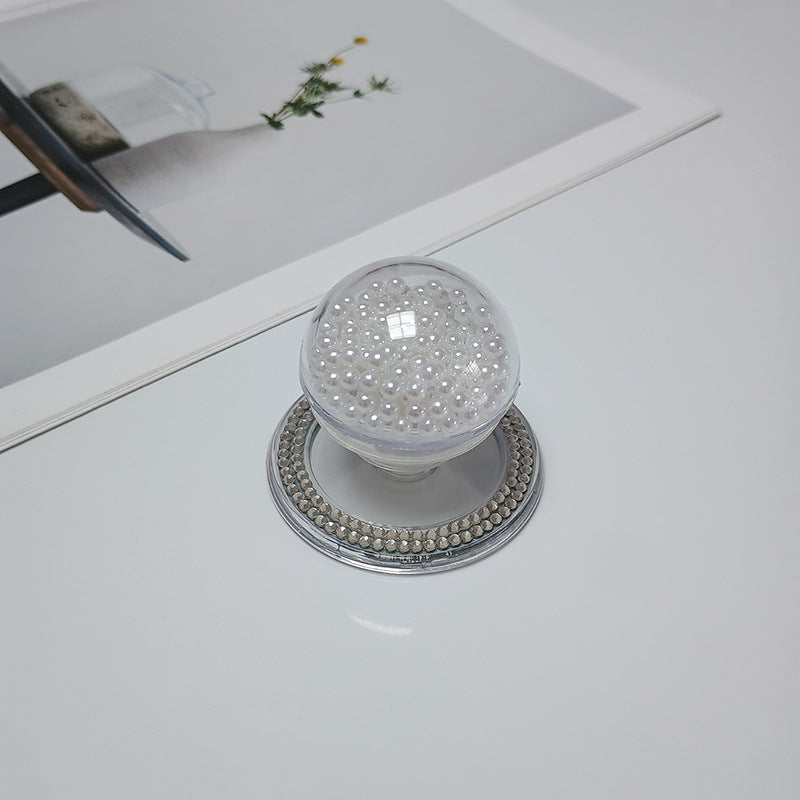 Decorative Beaded Cosmetic Mirror Stornfield