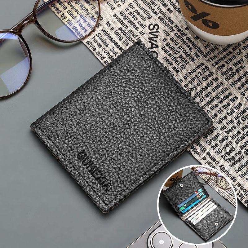 RFID-Blocking Leather Card Holder Stornfield