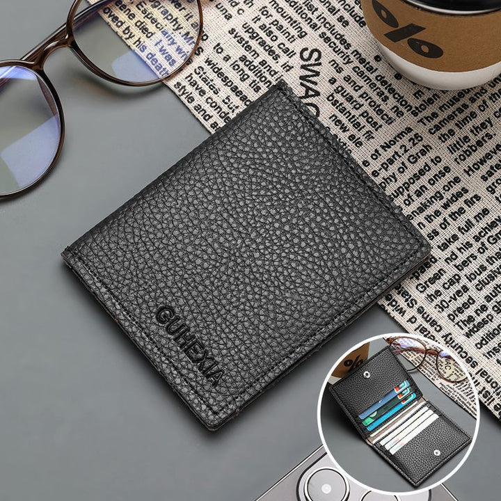 RFID-Blocking Leather Card Holder Stornfield