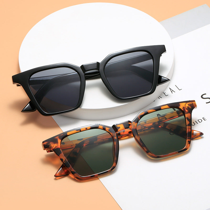 Women's square sunglasses with distinctive shield design and UV protection Stornfield