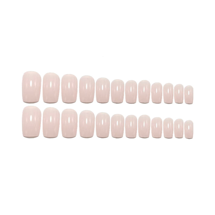Elegant Artificial Nails in Nude Look Stornfield