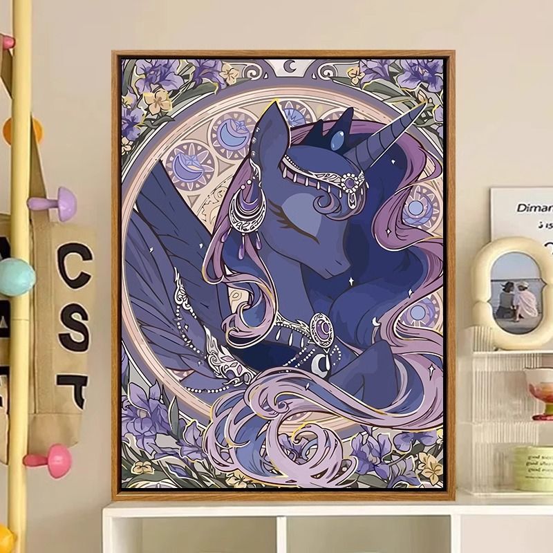 Cartoon-Inspired Fantasy Character Canvas Art Print Stornfield