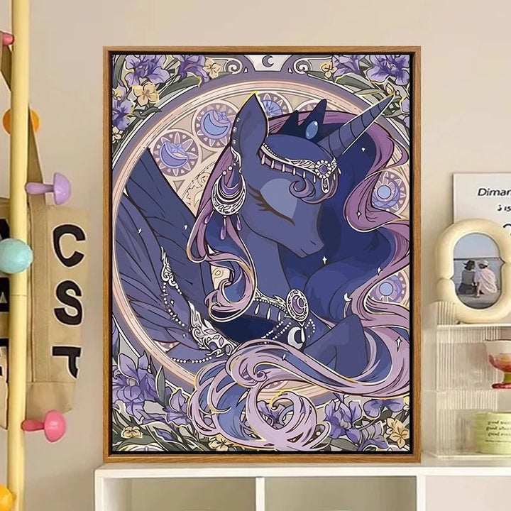 Cartoon-Inspired Fantasy Character Canvas Art Print Stornfield