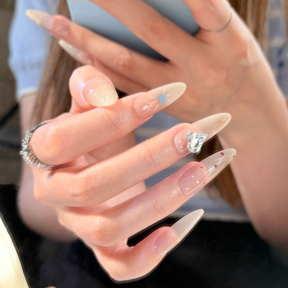 Artificial nails with decorative elements Stornfield