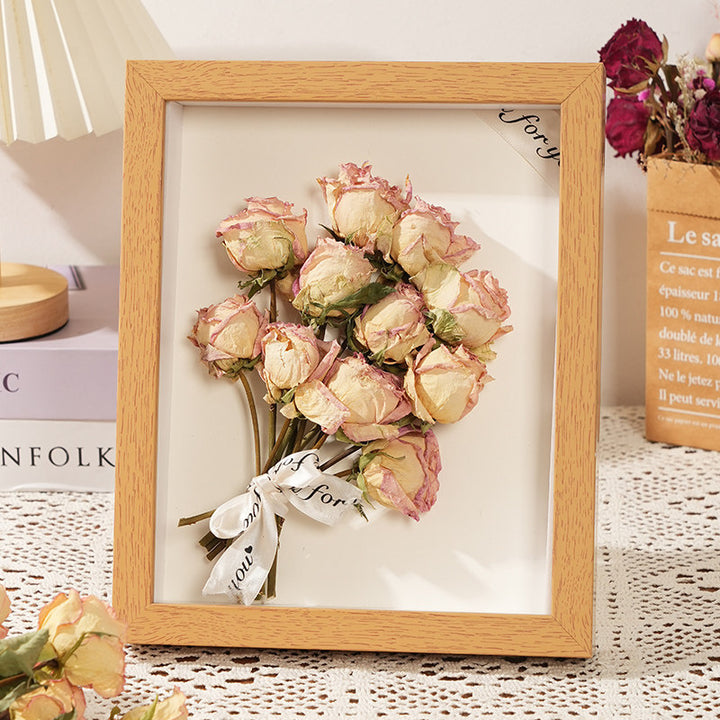 Decorative Framed Dried Flower Art Display
