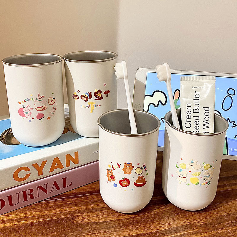 Stainless steel cup with funny animal design Stornfield