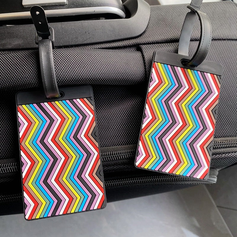 Vibrant Patterned Luggage Tag Stornfield