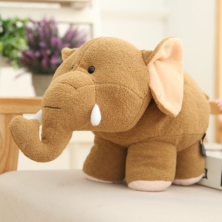 Plush Hippo Cuddle Pillow with Weighted Core and Ultra-Soft Microfleece Cover Stornfield