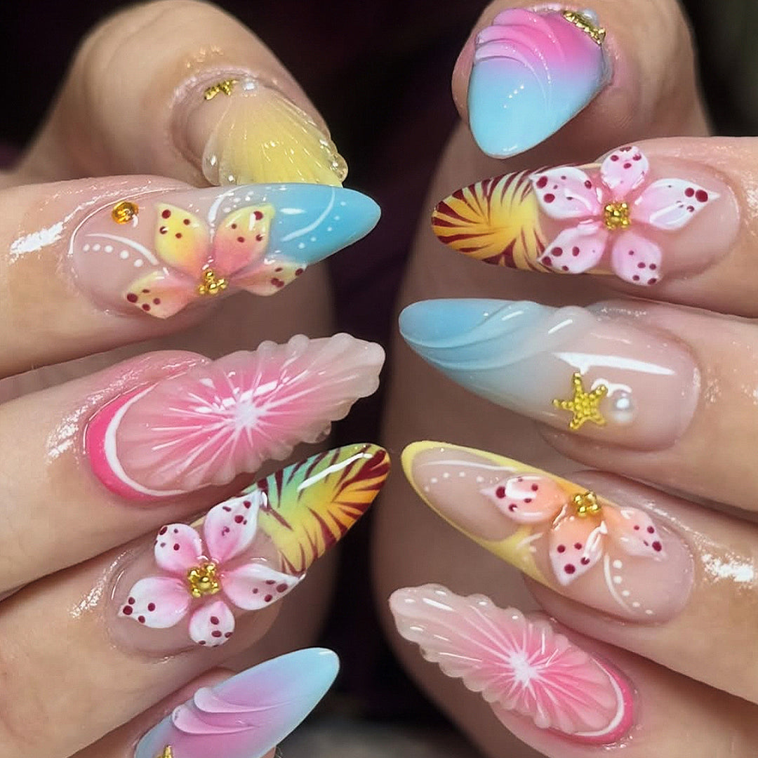 Artistic Tropical Nail Art Kit Stornfield