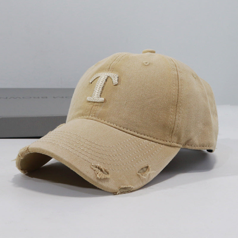 Men's Distressed Denim Cap Stornfield