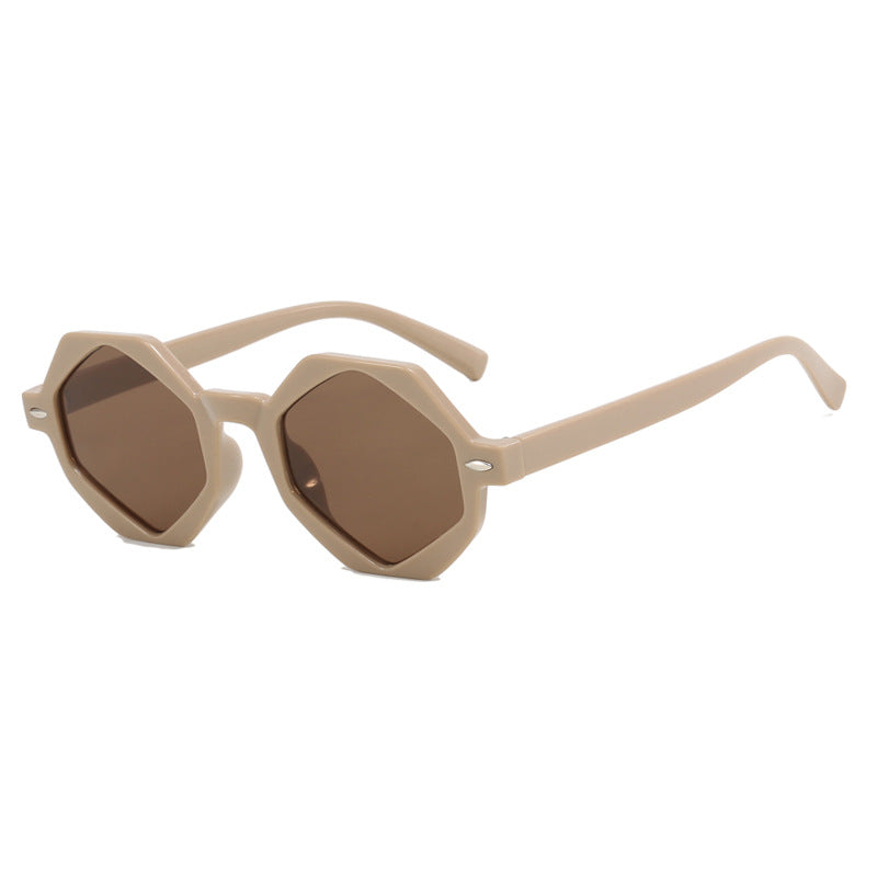 Ladies trendy sunglasses in modern octagonal design Stornfield