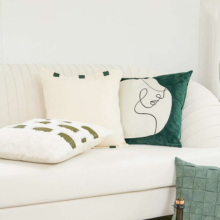 Women Decorative Pillowcase with modern minimalism and unique art design Stornfield