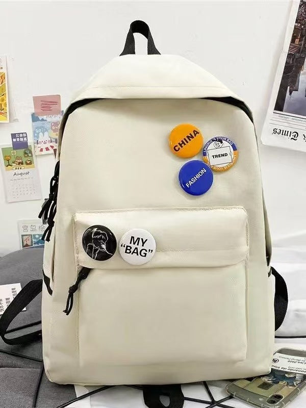 Backpack with Creative Badge Design Stornfield