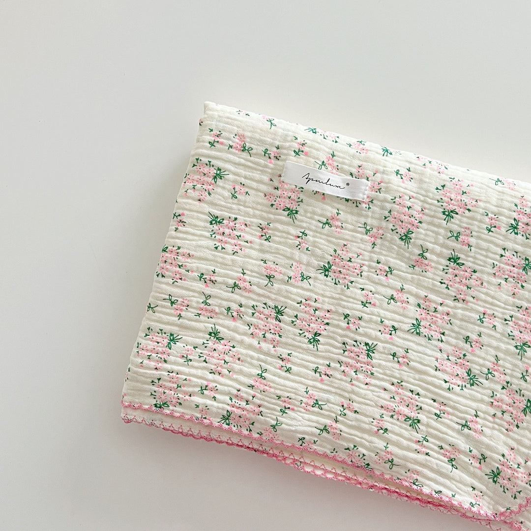Lightweight Double-Layer Muslin Swaddle Blanket