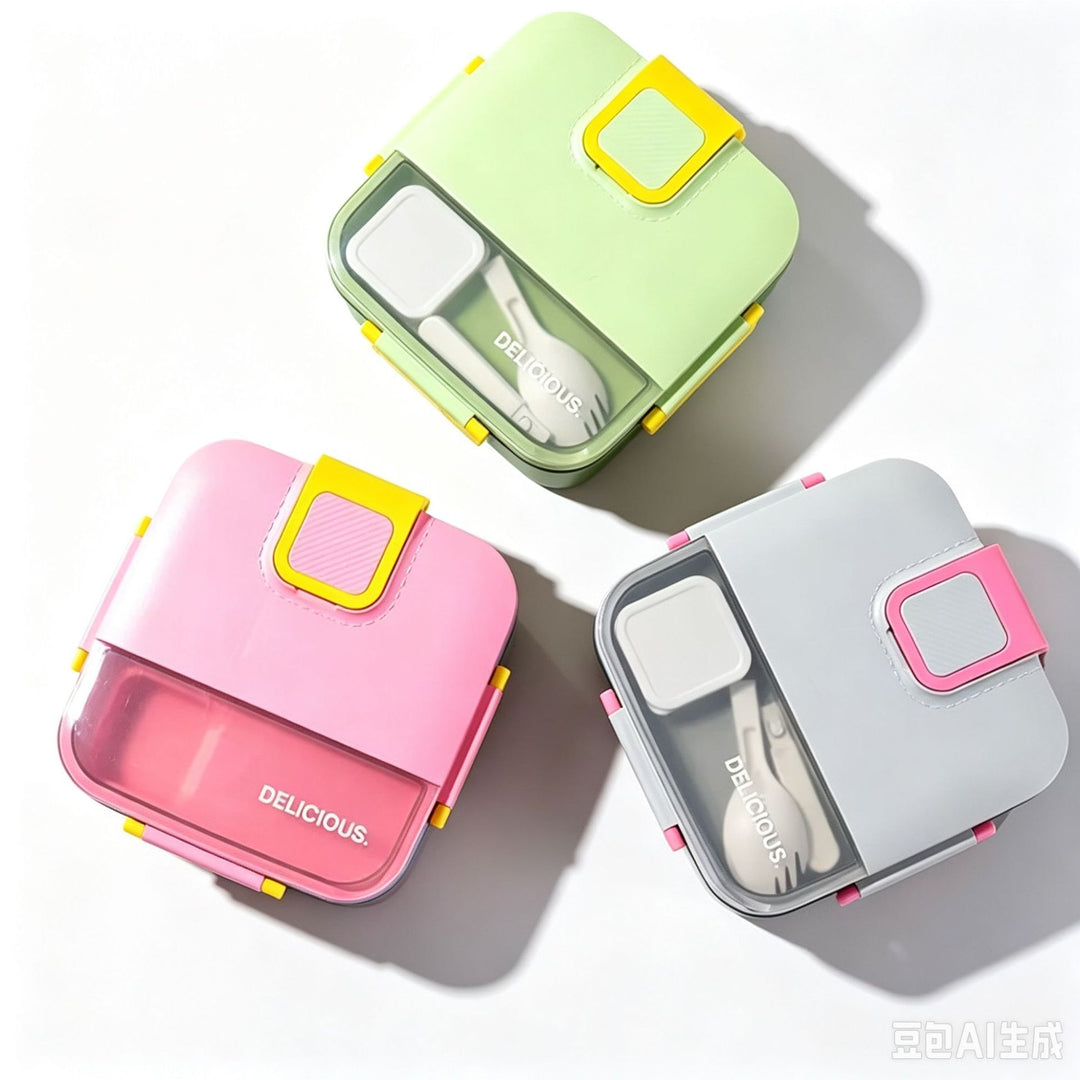 Leak-Resistant Multi-Compartment Bento Box